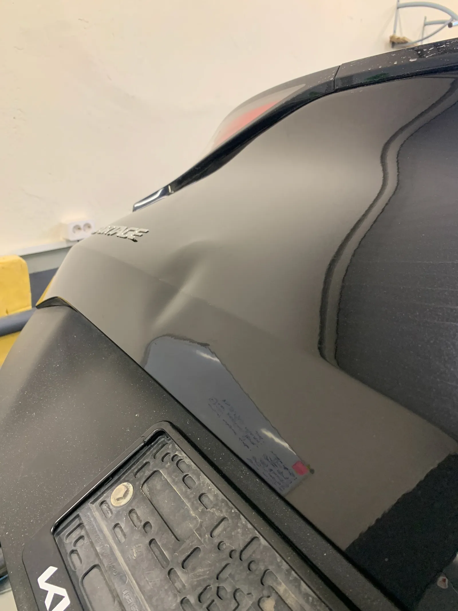 До ремонта Kia Sportage